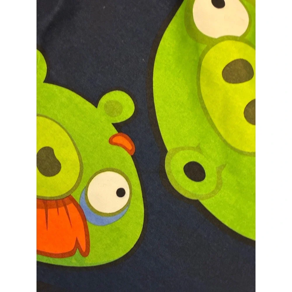 🎉Angry Birds Kids Swim Trunks  Blue Red Board Shorts  Size M